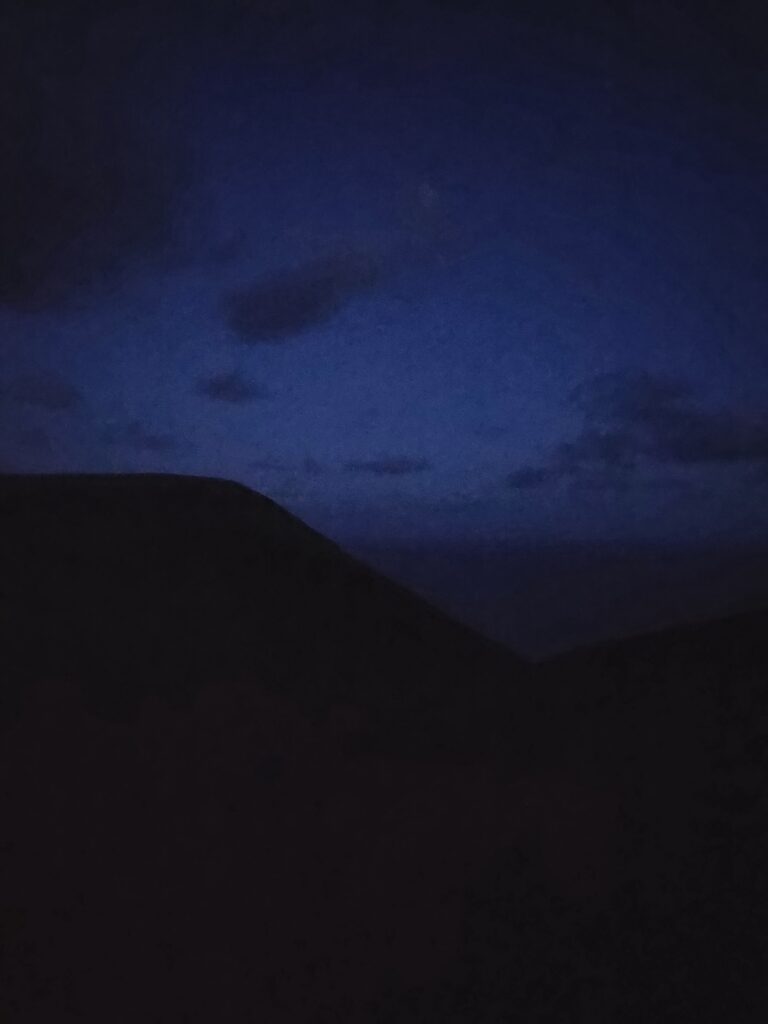 Night scene from the North Coast 110km route.