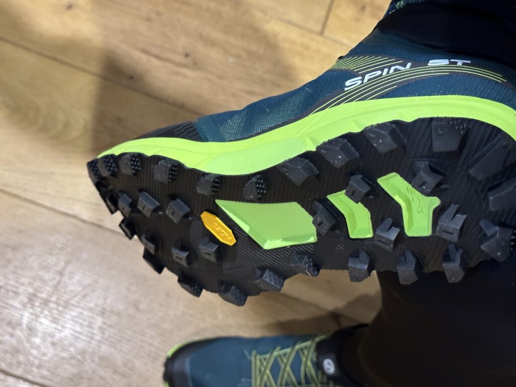 Serious 7mm lugs on the Scarpa Spin ST shoes.